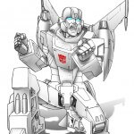 White Autobot