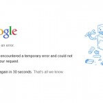 Google awaria