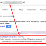 Ta witryna mogła paść ofiarą ataku hakerów